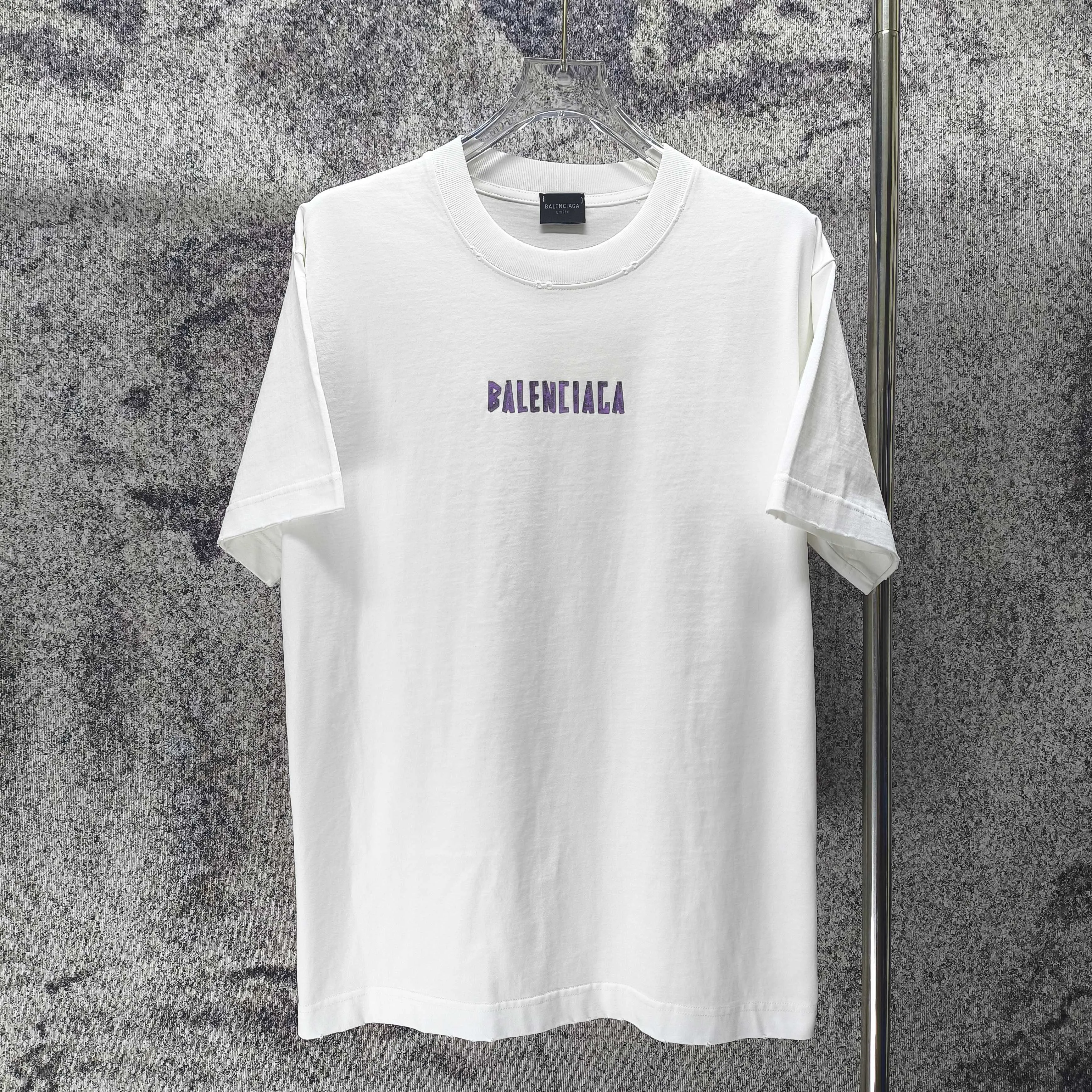 BAL* 2026 New Arrival 320g logo t Same Style Size S M L XL XXL Black White Gray